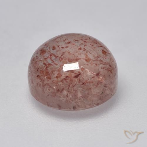 Quartz fraise Rose terreux naturelle Tour, 2.69 ct, Translucide