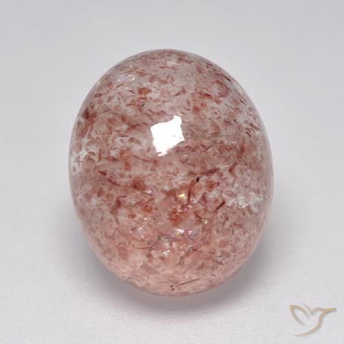 5.25ct Naturel Rose clair Quartz fraise, ovale, Translucide