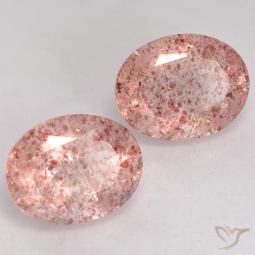 Shop natural 3.50ct Rose moyen Quartz fraise gems, ovale, from Brésil at GemSelect. In stock, global shipping!