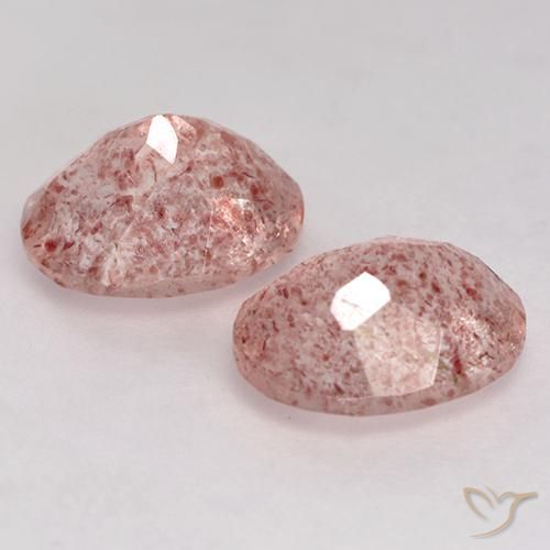 Shop natural 3.50ct Rose moyen Quartz fraise gems, ovale, from Brésil at GemSelect. In stock, global shipping!