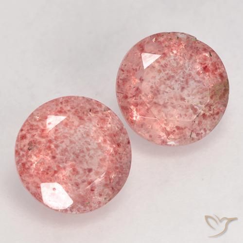 Shop natural 2.36ct Rose moyen-léger Quartz fraise gems, Tour, from Russie at GemSelect. In stock, global shipping!