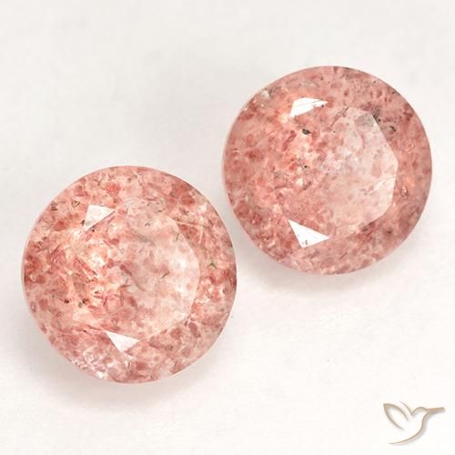 Shop natural 2.37ct Rose moyen-léger Quartz fraise gems, Tour, from Russie at GemSelect. In stock, global shipping!