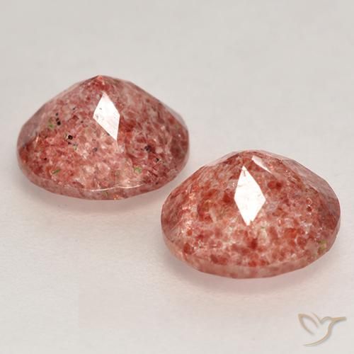Shop natural 2.35ct Rose vif Quartz fraise gems, Tour, from Russie at GemSelect. In stock, global shipping!