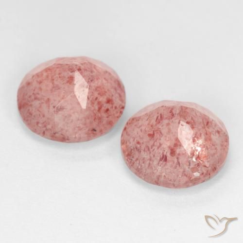 Shop natural 4.89ct Rose moyen-léger Quartz fraise gems, Tour, from Russie at GemSelect. In stock, global shipping!