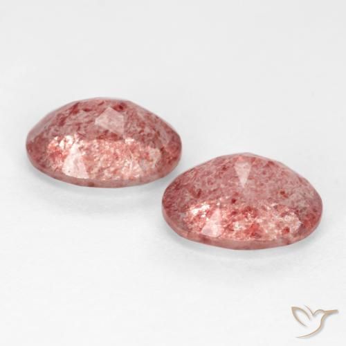 Shop natural 2.34ct Rose Quartz Fraise gems, ovale, from Russie at GemSelect. In stock, global shipping!