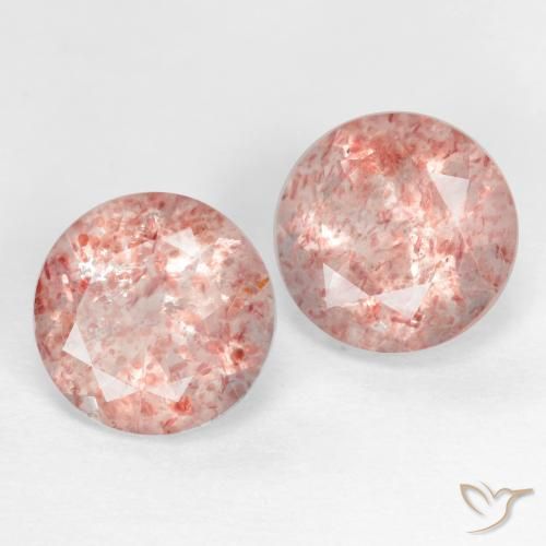 Shop natural 2.32ct Rose bubblegum léger Quartz fraise gems, Tour, from Russie at GemSelect. In stock, global shipping!