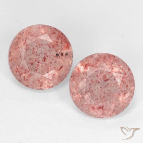 Shop natural 2.35ct Rose terreux Quartz Fraise gems, Tour, from Russie at GemSelect. In stock, global shipping!