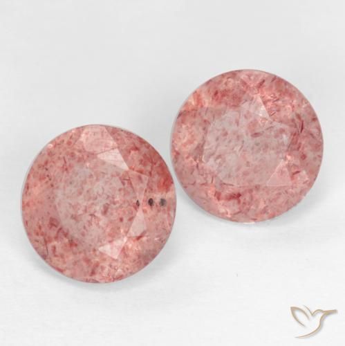 Shop natural 2.35ct Rose terreux Quartz Fraise gems, Tour, from Russie at GemSelect. In stock, global shipping!