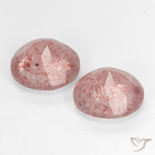 Shop natural 2.35ct Rose terreux Quartz Fraise gems, Tour, from Russie at GemSelect. In stock, global shipping!