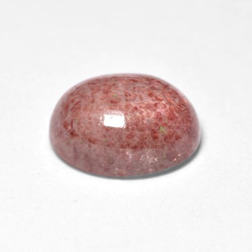 Quartz fraise Rose naturelle Coupe ovale, 1.49 ct, Translucide