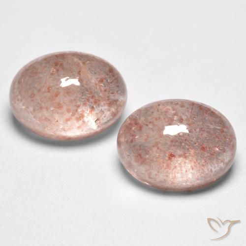 3.29ctw Naturel Rose clair Quartz fraise, ovale, Translucide