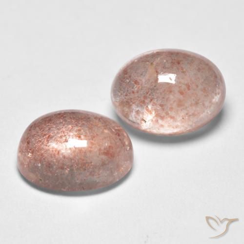 Shop natural 3.29ct Rose clair Quartz fraise gems, ovale, from Russie at GemSelect. In stock, global shipping!