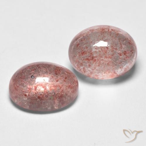 Shop natural 3.31ct Rose rose profond Quartz fraise gems, ovale, from Russie at GemSelect. In stock, global shipping!