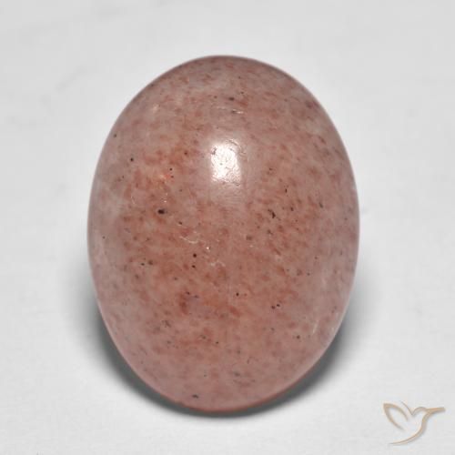 7.32ct Naturel Rouge coccinelle Quartz fraise, ovale, Translucide
