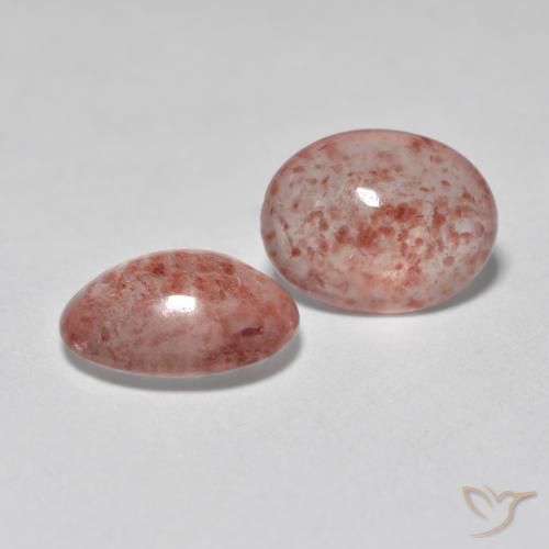 Shop natural 1.99ct Rose moyen-léger Quartz fraise gems, ovale, from Russie at GemSelect. In stock, global shipping!