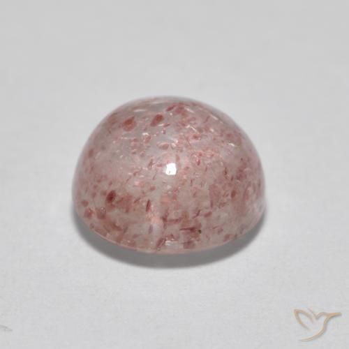 Quartz fraise Rose clair naturelle Tour, 1.63 ct, Translucide