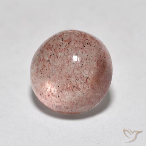 Quartz fraise Rose clair naturelle Tour, 2.61 ct, Translucide