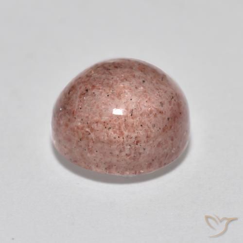 Quartz fraise Rose clair naturelle Tour, 2.61 ct, Translucide