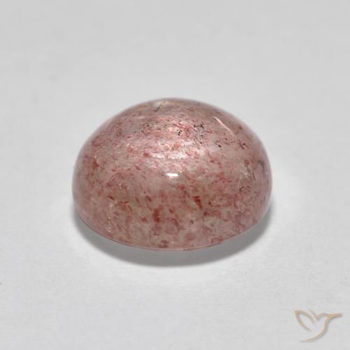 Quartz fraise Rose terreux naturelle Tour, 2.35 ct, Translucide