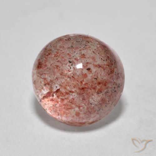 2.90ct Naturel Rose Quartz fraise, Tour, Translucide