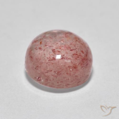 Quartz fraise Rose moyen-léger naturelle Tour, 1.90 ct, Translucide