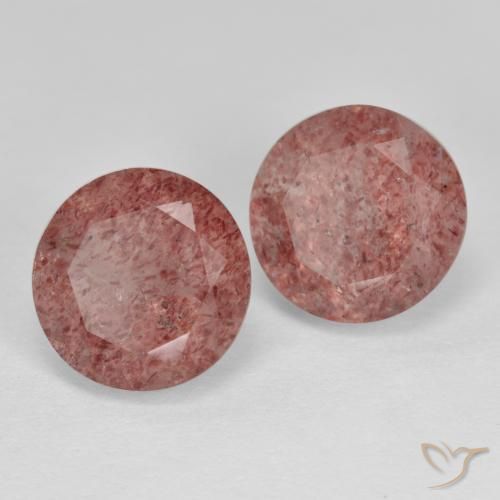 Shop natural 6.12ct Rose Quartz Fraise gems, Tour, from Russie at GemSelect. In stock, global shipping!