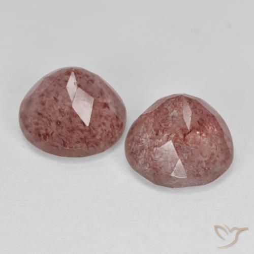 Shop natural 6.12ct Rose Quartz Fraise gems, Tour, from Russie at GemSelect. In stock, global shipping!