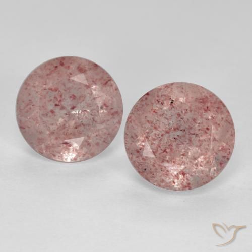 Shop natural 3.88ct Rose clair Quartz Fraise gems, Tour, from Russie at GemSelect. In stock, global shipping!