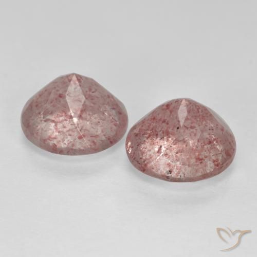 Shop natural 3.88ct Rose clair Quartz Fraise gems, Tour, from Russie at GemSelect. In stock, global shipping!