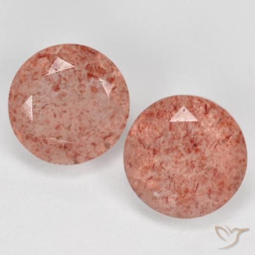 Shop natural 4.30ct Rose framboise Quartz Fraise gems, Tour, from Russie at GemSelect. In stock, global shipping!