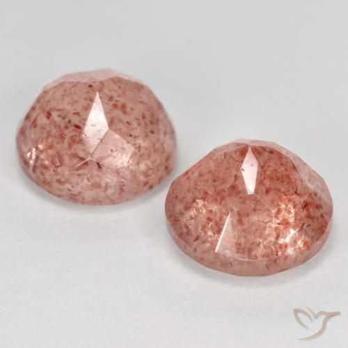 Shop natural 4.30ct Rose framboise Quartz Fraise gems, Tour, from Russie at GemSelect. In stock, global shipping!