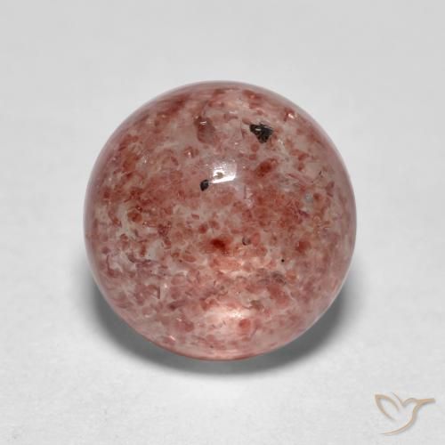 1.86ct Naturel Rose Quartz Fraise, Tour, Translucide