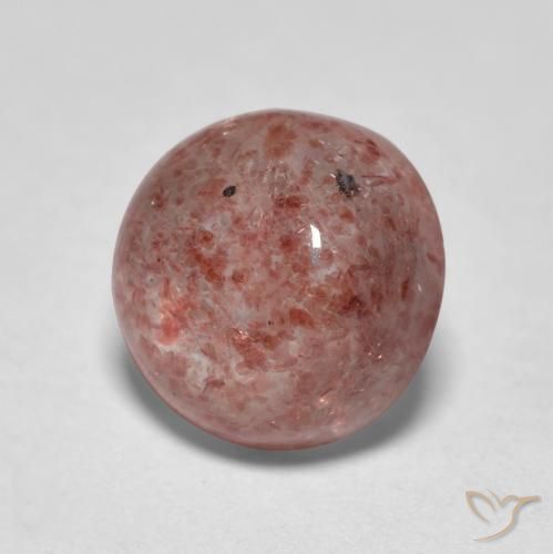 Quartz fraise Rose naturelle Tour, 1.86 ct, Translucide