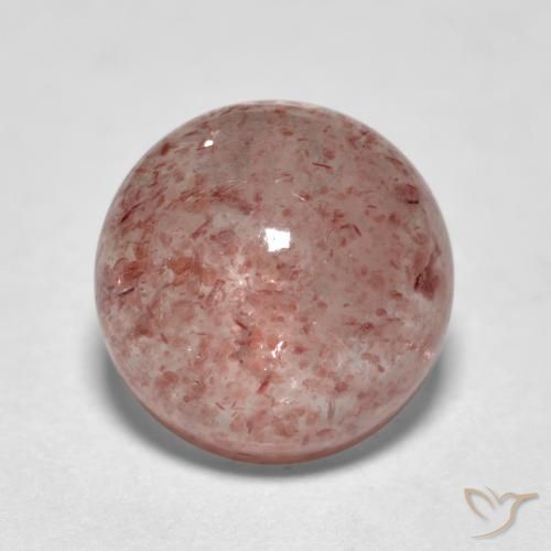 Quartz Fraise Rose moyen naturelle Tour, 2.47 ct, Translucide