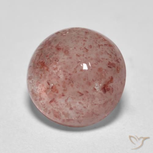 Quartz Fraise Rose moyen naturelle Tour, 2.47 ct, Translucide
