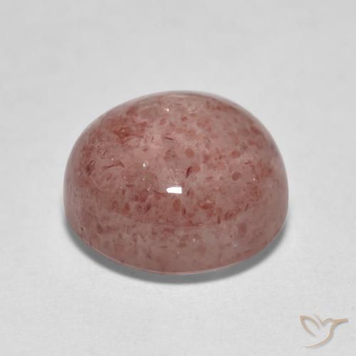 Quartz Fraise Rose moyen naturelle Tour, 2.47 ct, Translucide