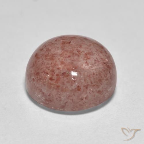 Quartz fraise Rose léger naturelle Tour, 3.56 ct, Translucide