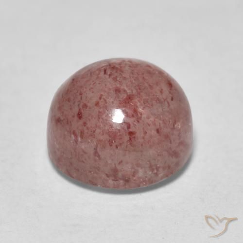 Quartz fraise Rose terreux naturelle Tour, 1.96 ct, Translucide
