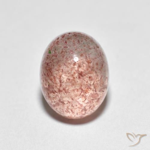 2.73ct Naturel Rose clair Quartz fraise, ovale, Transparent