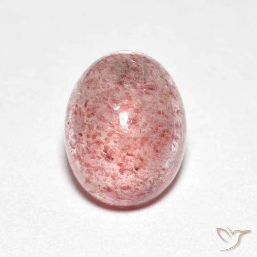 2.35ct Naturel Rose léger Quartz fraise, ovale, Transparent