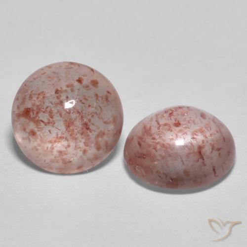 Shop natural 2.06ct Rose terreux Quartz fraise gems, Tour, from Russie at GemSelect. In stock, global shipping!