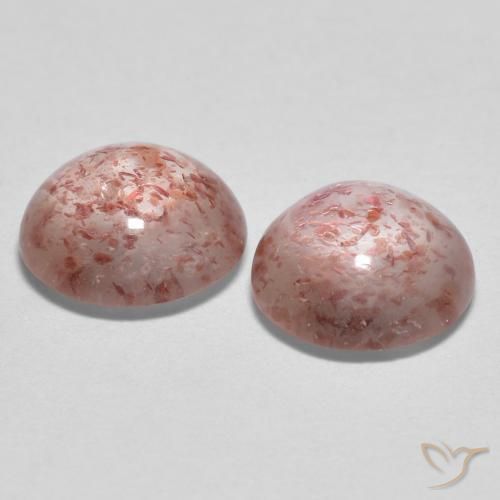 Shop natural 2.06ct Rose terreux Quartz fraise gems, Tour, from Russie at GemSelect. In stock, global shipping!