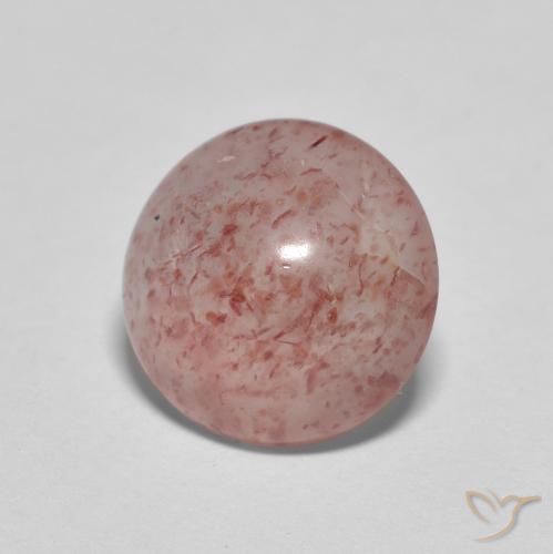 Quartz fraise Rose moyen naturelle Tour, 2.46 ct, Transparent