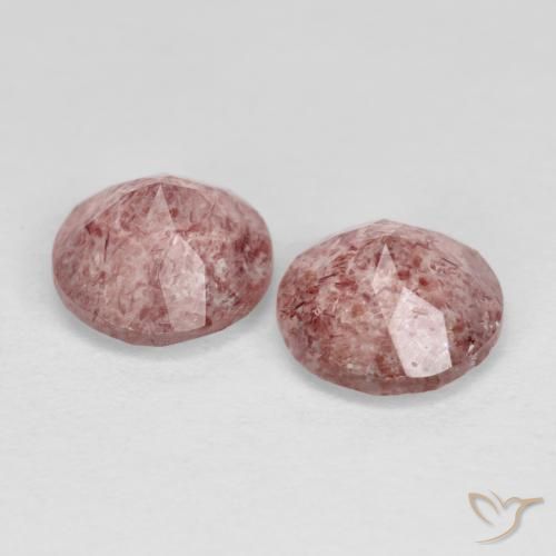 Shop natural 2.34ct Rose léger Quartz Fraise gems, Tour, from Russie at GemSelect. In stock, global shipping!