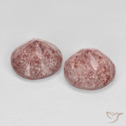 Shop natural 2.71ct Rose léger Quartz Fraise gems, Tour, from Russie at GemSelect. In stock, global shipping!