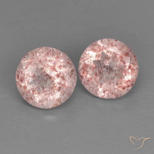 Shop natural 2.50ct Rose clair Quartz fraise gems, Tour, from Russie at GemSelect. In stock, global shipping!