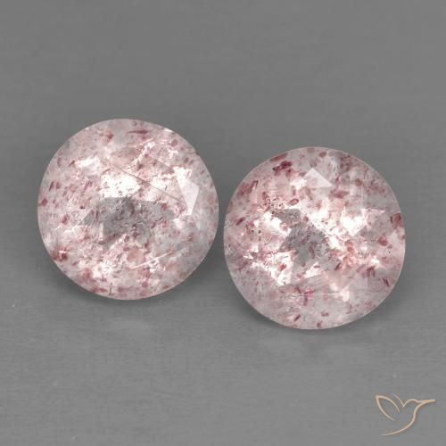 Shop natural 2.53ct Rose clair Quartz Fraise gems, Tour, from Russie at GemSelect. In stock, global shipping!