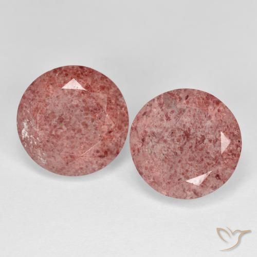 Shop natural 7.24ct Rose Quartz Fraise gems, Tour, from Russie at GemSelect. In stock, global shipping!