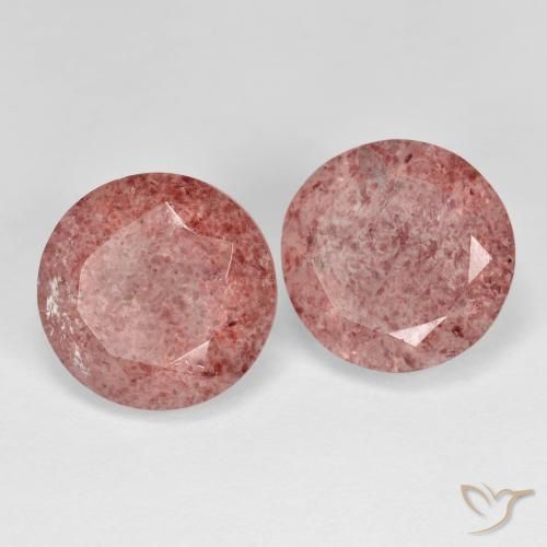 Shop natural 7.24ct Rose Quartz Fraise gems, Tour, from Russie at GemSelect. In stock, global shipping!