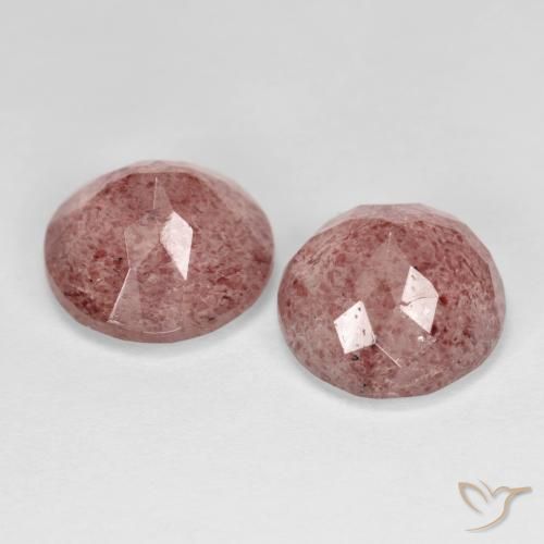 Shop natural 7.24ct Rose Quartz Fraise gems, Tour, from Russie at GemSelect. In stock, global shipping!